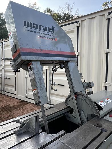 Used MARVEL VERTICAL BANDSAW - SERIES 8 MARK III