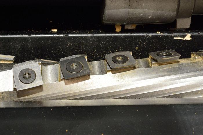 OLIVER - 12-1/2" Thickness Planer - 10044 - With Byrd Shelix Helical Head Cutterhead