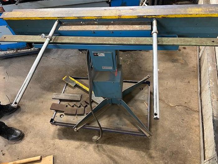 Used Roper Whitney Magna Bend - MBB 4182, 4' x 18 gauge - Magnetic Bender