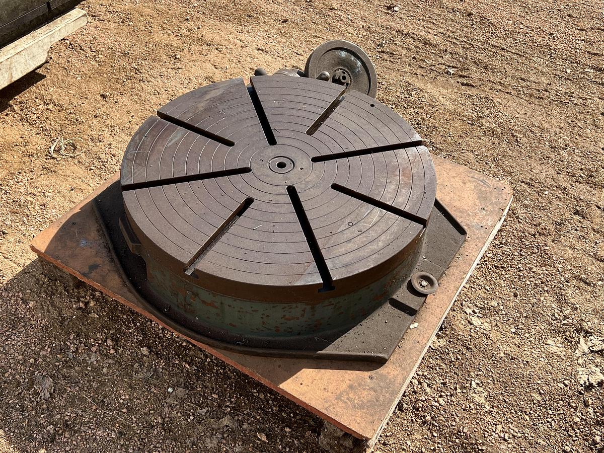 Used Troyke - 25" Rotary Table - B-25