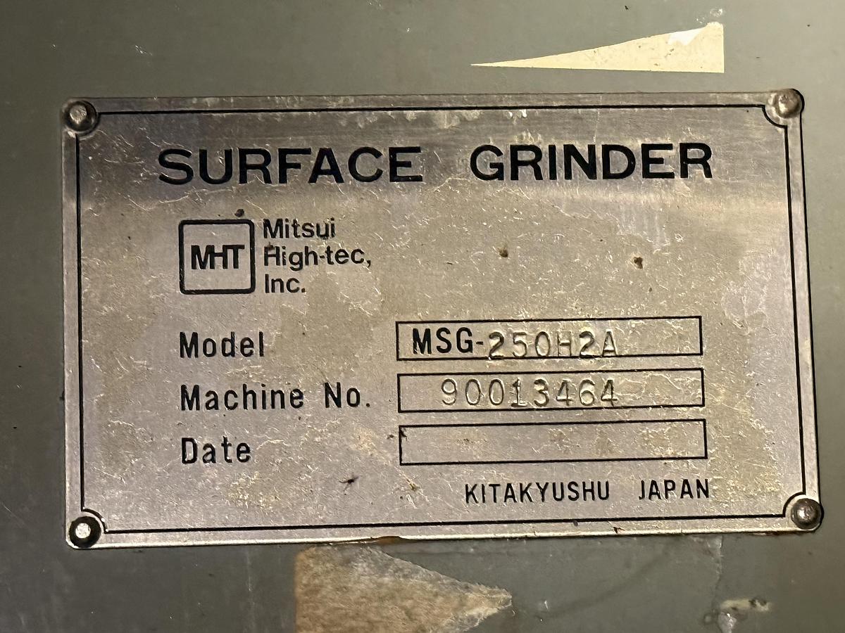 Used MITSUI SURFACE GRINDER