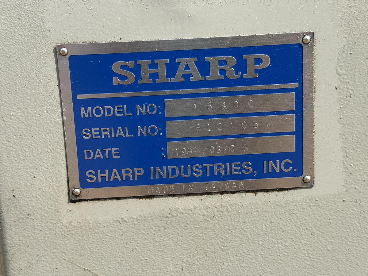 Used SHARP PRECISION ENGINE LATHE 16X40