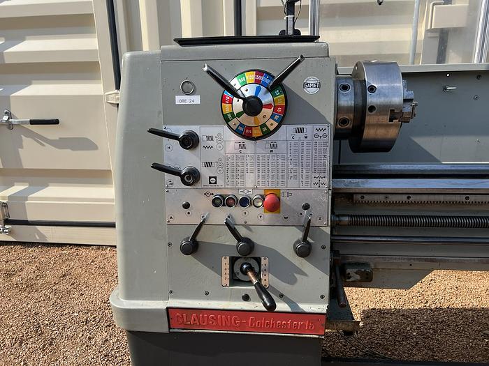 Used CLAUSING COLCHESTER 15" LATHE