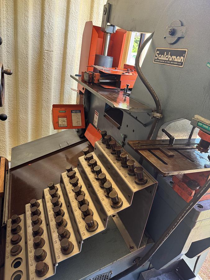 Used SCOTCHMAN IRONWORKER - DO100-24M - LIKE NEW - WITH TOOLING & ACCESSORIES