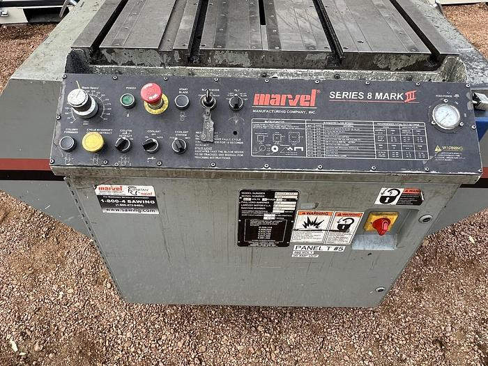 Used MARVEL VERTICAL BANDSAW - SERIES 8 MARK III