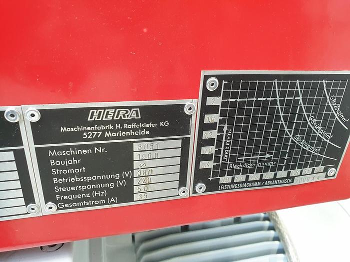 Gebraucht Schwenkbiegemaschine Hera UM 3 