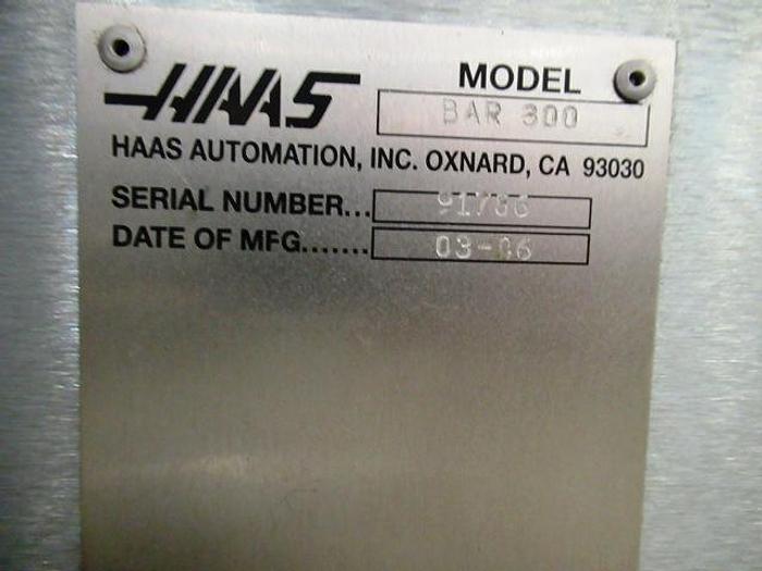 Used 2006 HAAS Servo Bar 300
