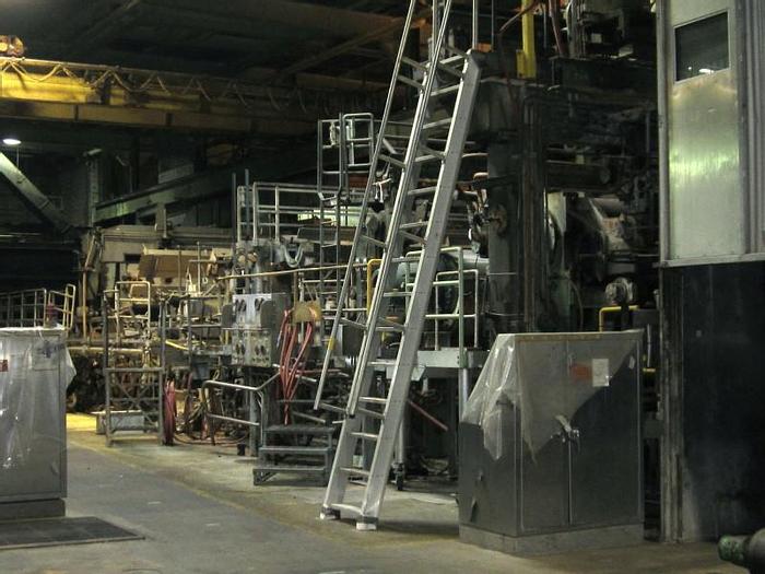 Used 148" (3.76M) FOURDRINIER PAPER MACHINE FLUTING MEDIUM
