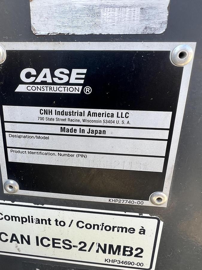 Used CASE Cx80c