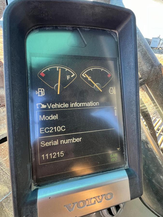 Used 2008 VOLVO EC210CL