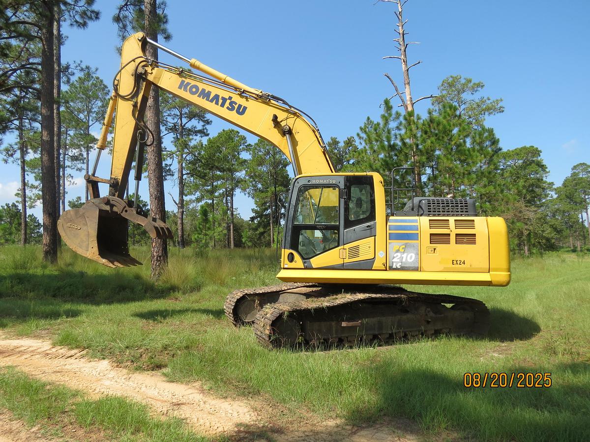 Used 2016 KOMATSU PC210LC-11