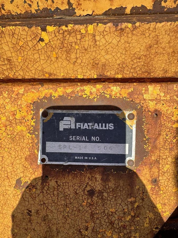 Used 1987 FIATALLIS 14C