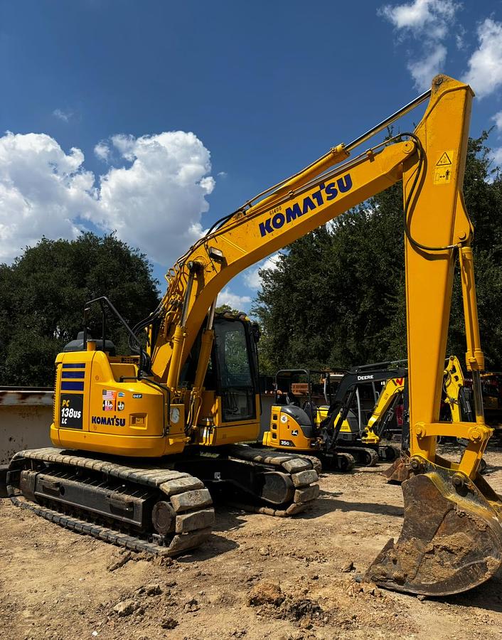 Used 2022 KOMATSU PC138USLC-11