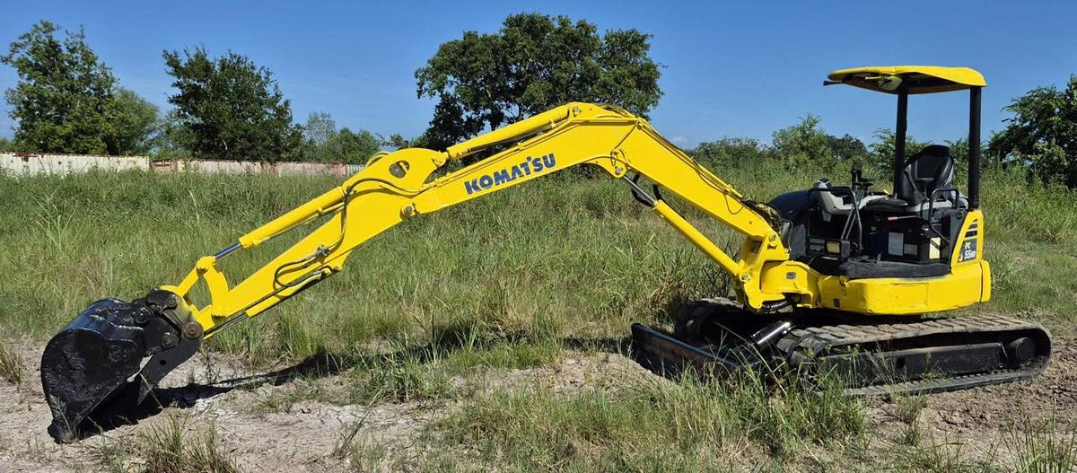 Used 2015 KOMATSU PC 55 MR-3