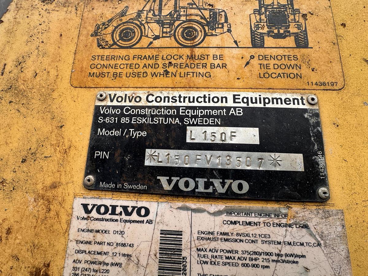 Used 2008 VOLVO L150F