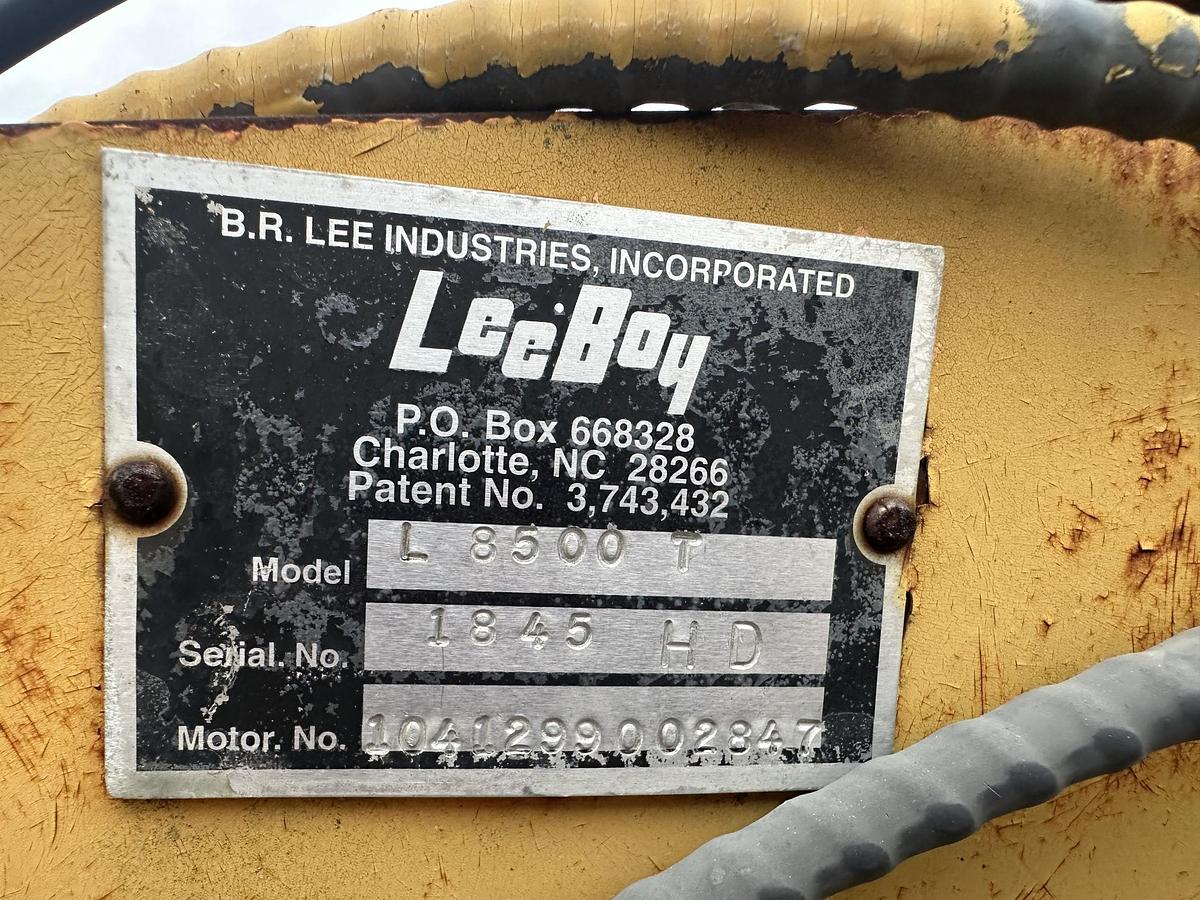 Used 1999 LEEBOY 8500T
