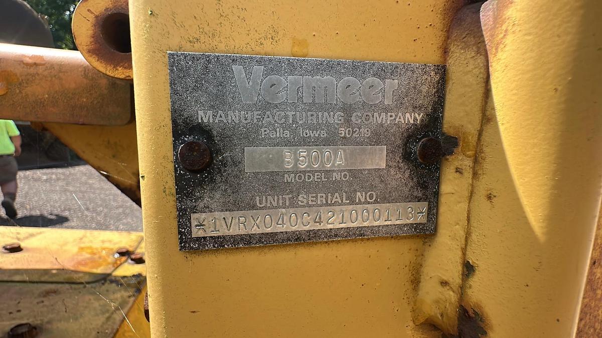 Used 2002 VERMEER V3550A