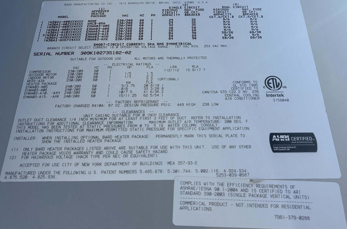 Used UNKNOWN Pac-Van 50'x165