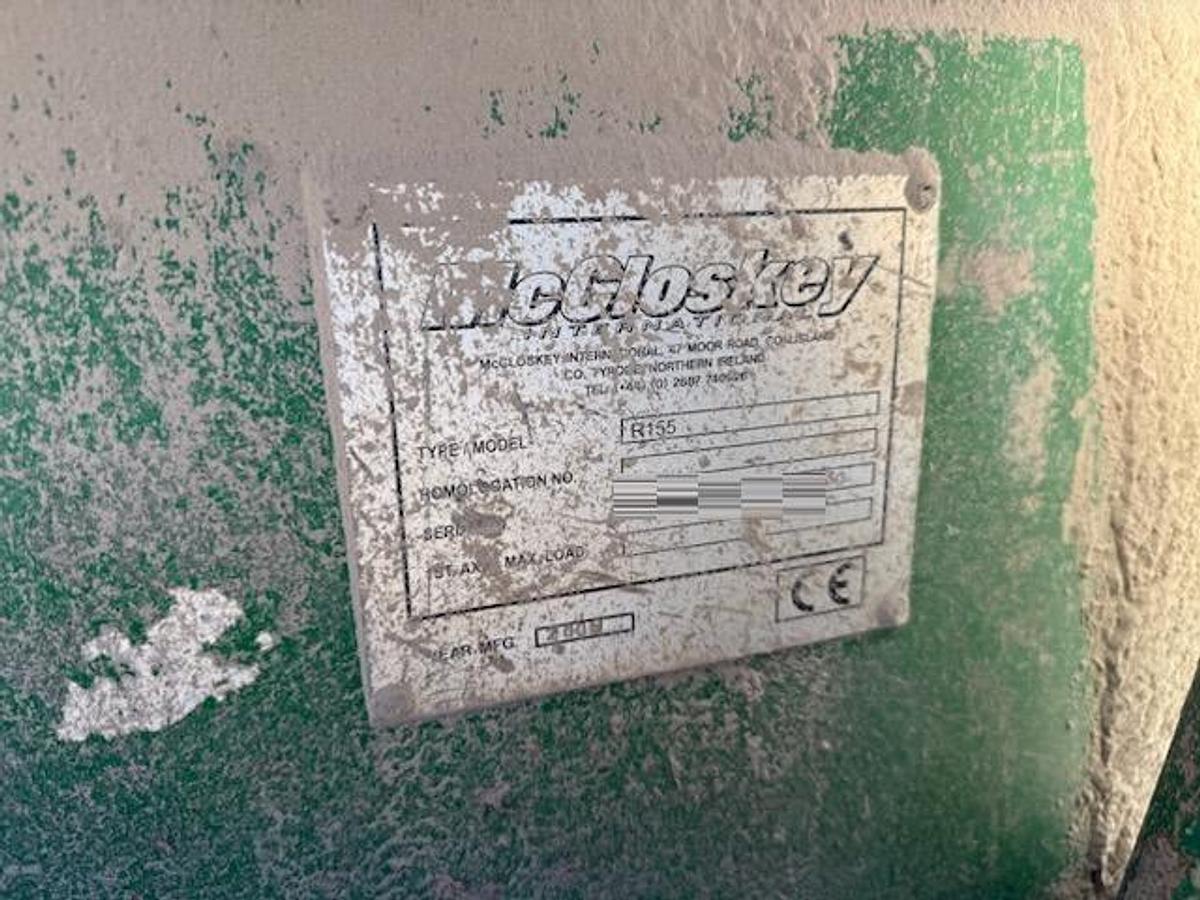 Used 2009 MCCLOSKEY R155