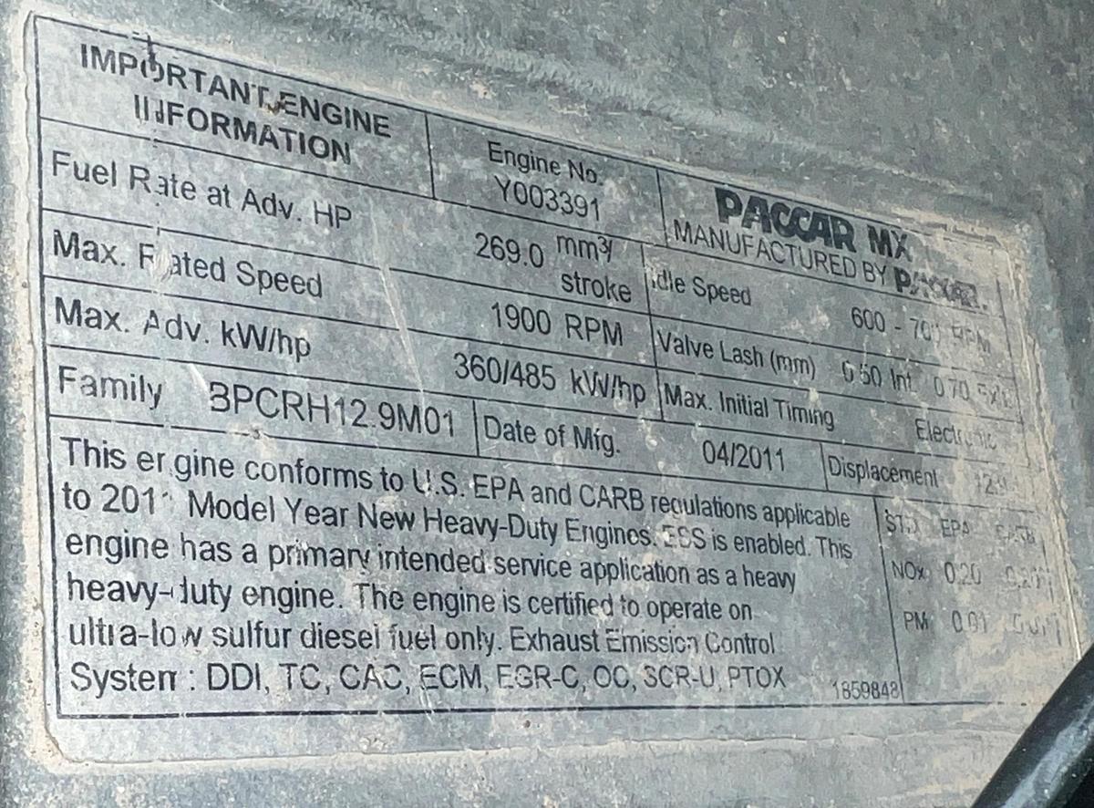 Used 2012 PETERBILT 388 Dump truck