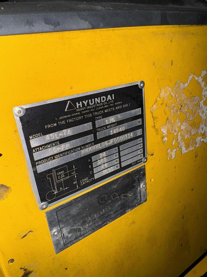 Used HYUNDAI 45L-7A