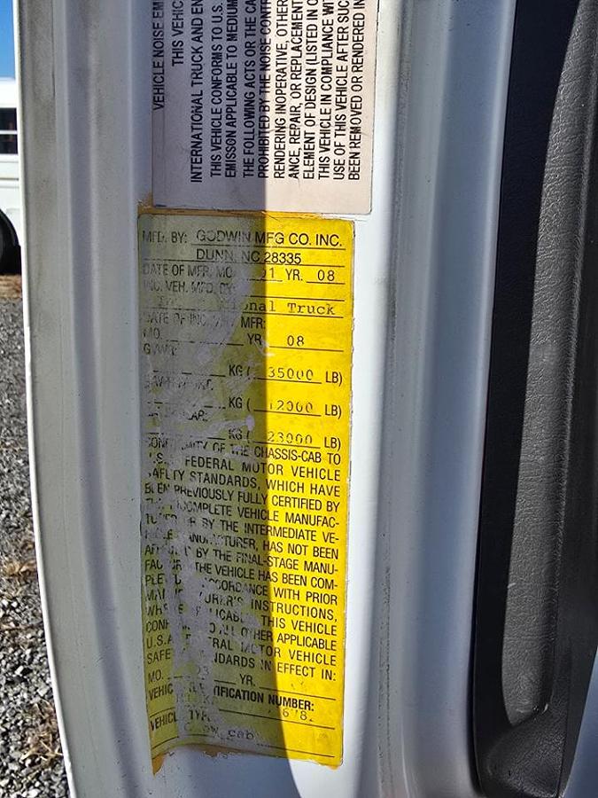 Used 2009 INTERNATIONAL 4400 Dump