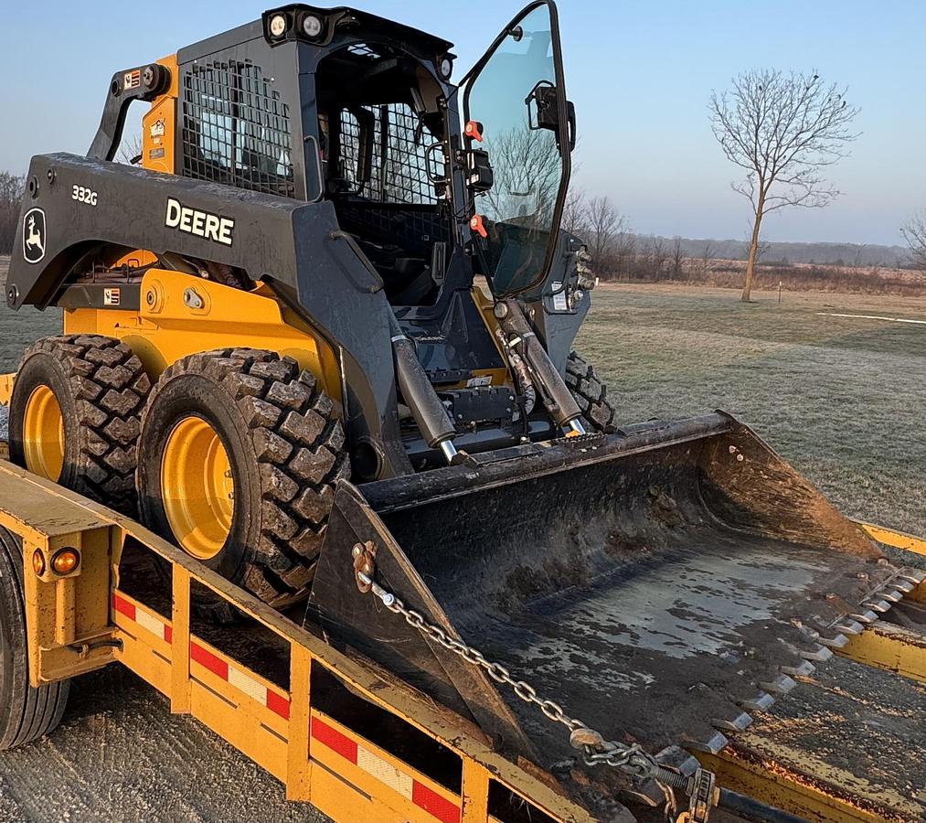 Used 2024 JOHN DEERE 332G Skid steer