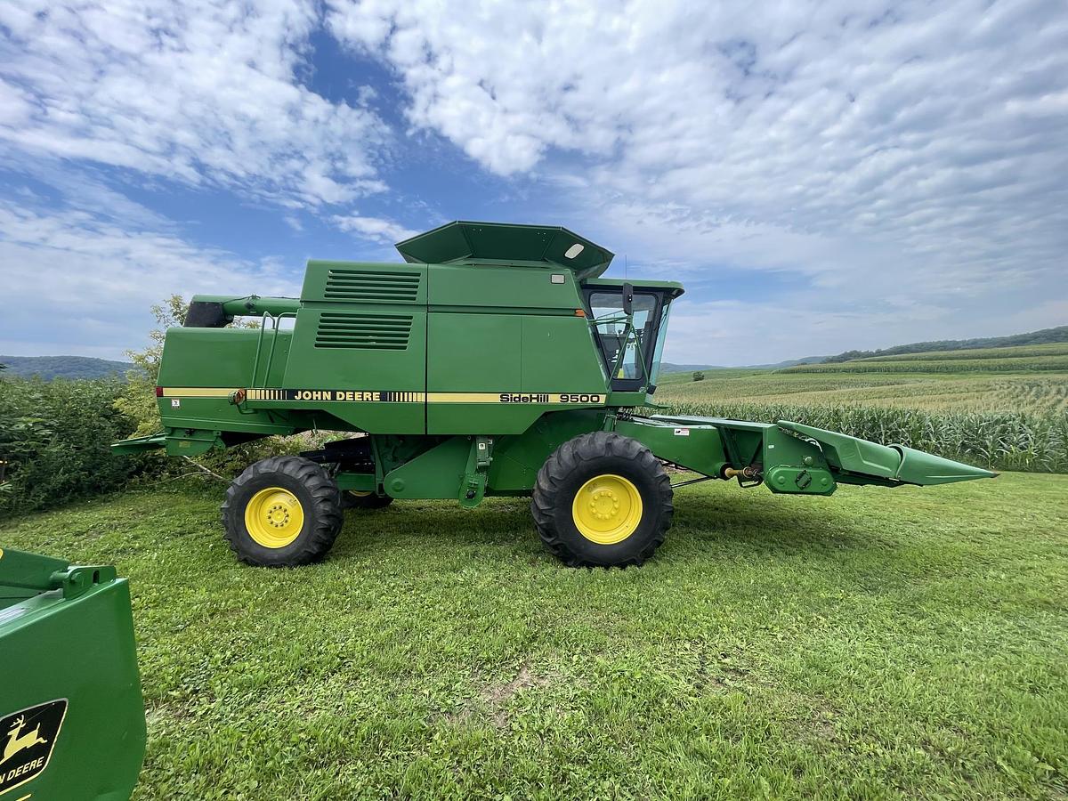 Used 1996 JOHN DEERE 9500 Sidehill combine