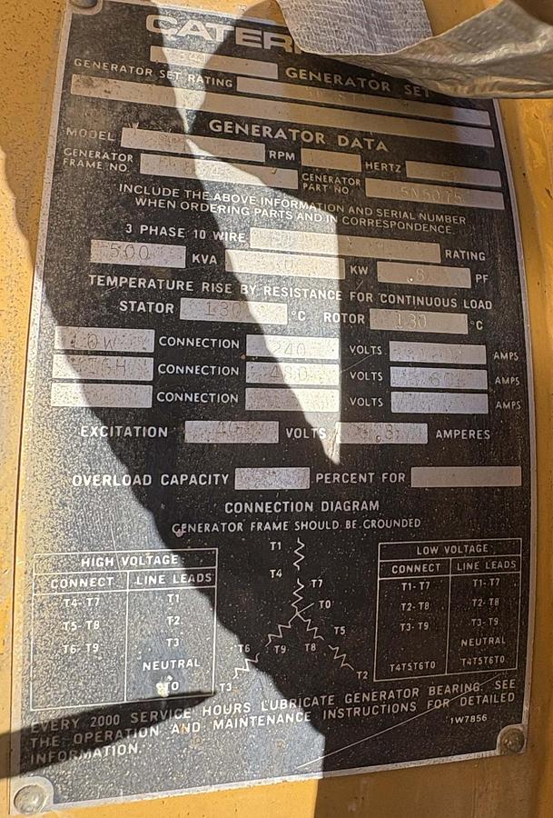 Used CATERPILLAR 3412