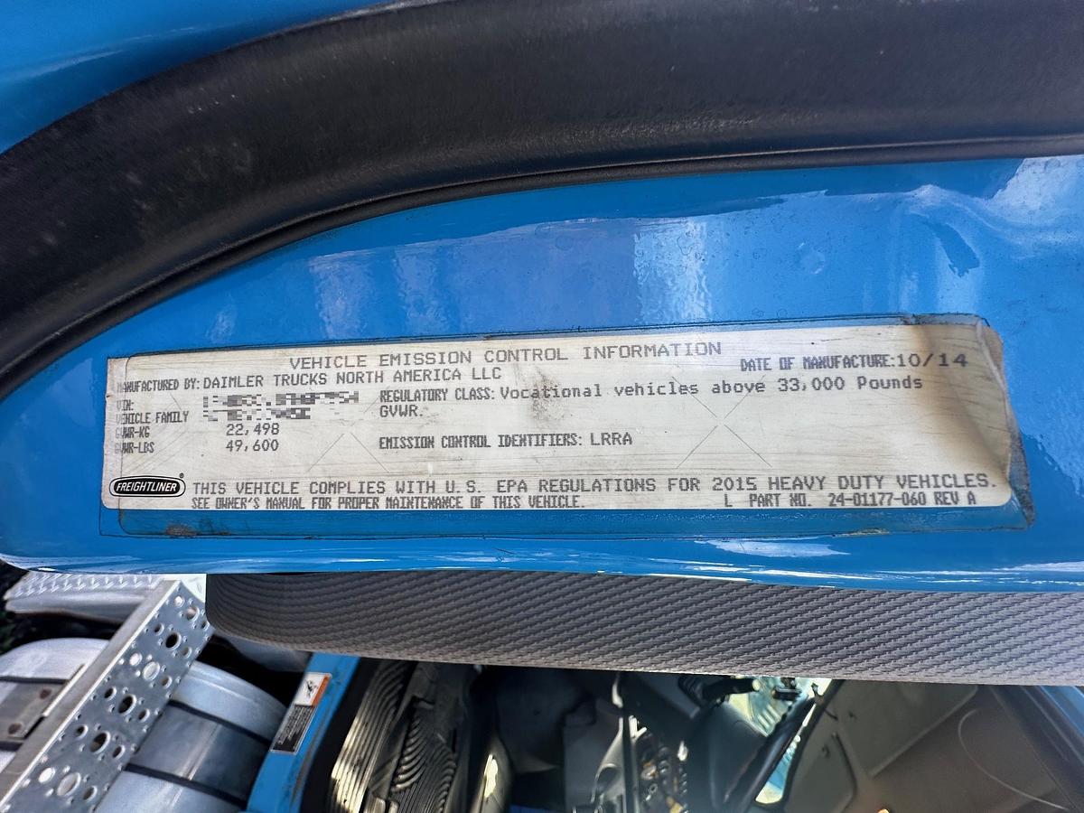 Used 2015 FREIGHTLINER 114SD