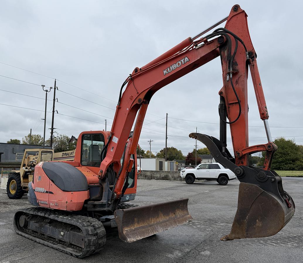 Used 2008 KUBOTA KX080-3