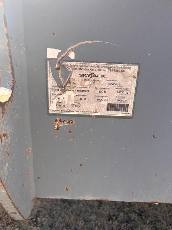 Used 2013 SKYJACK SJ46AJ