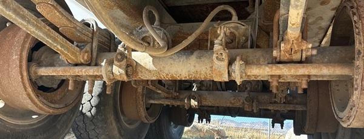 Used 1997 POWER-FLOW 16' Tri-Axle Dump Pup