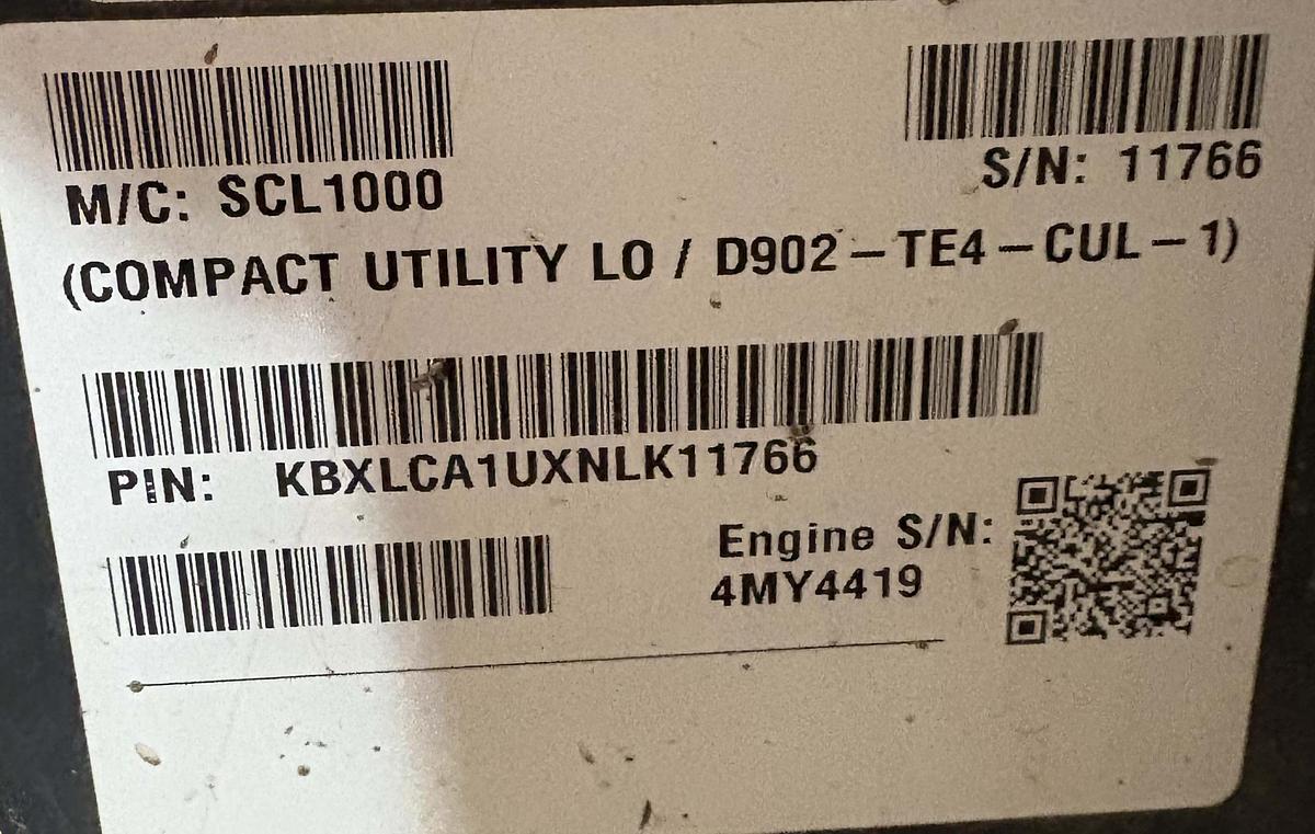 Used 2022 KUBOTA SCL1000