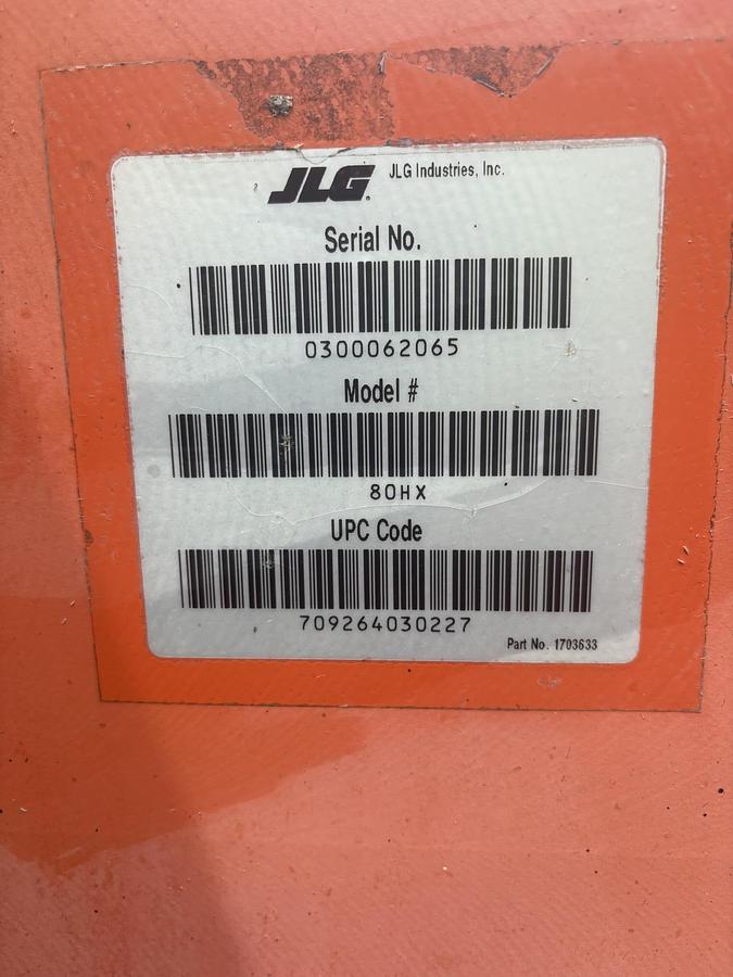 Used 2001 JLG 80HX