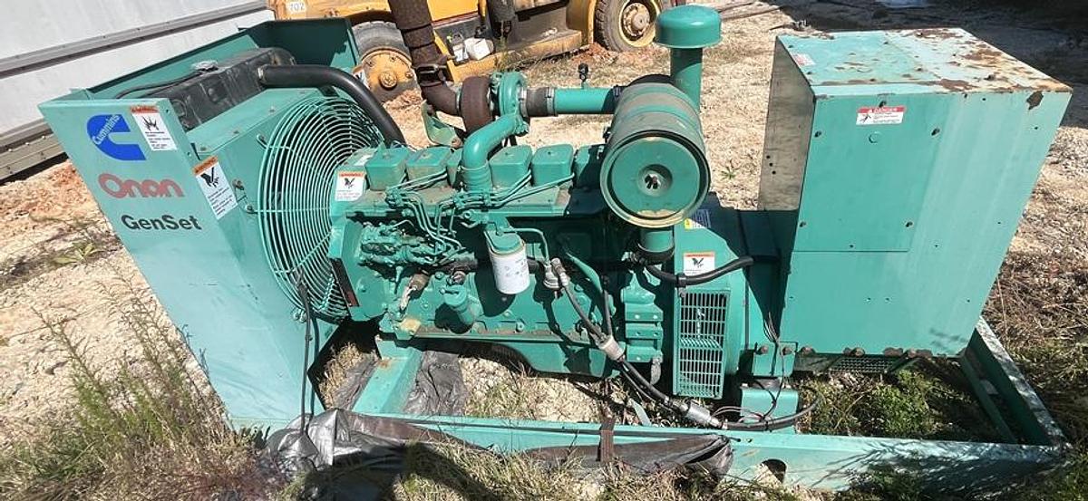 Used 1996 ONAN Gen Set 100 DGDB