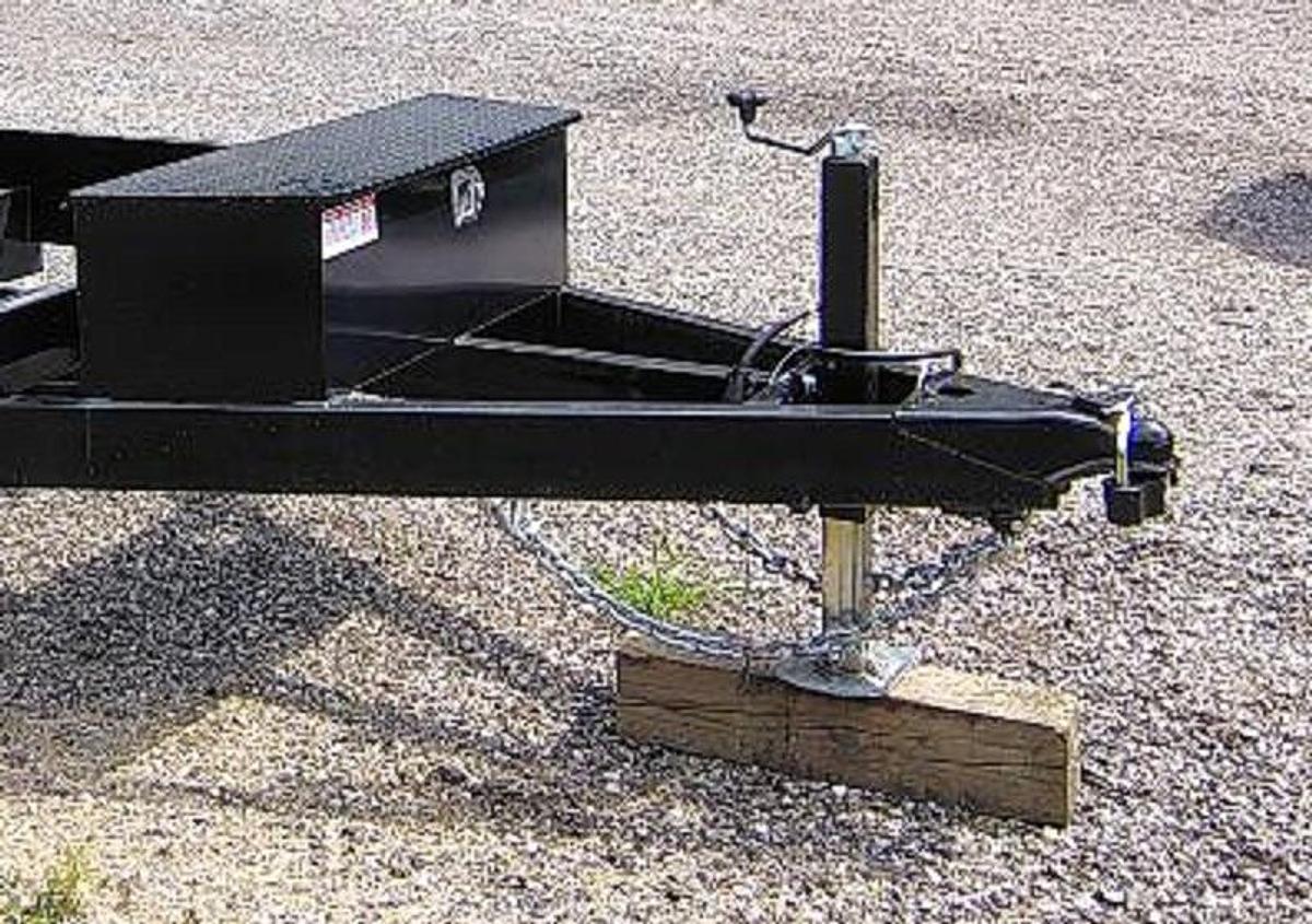 Used 2022 SURE TRAC 12 foot Low Profile Homeowner Dump Trailer