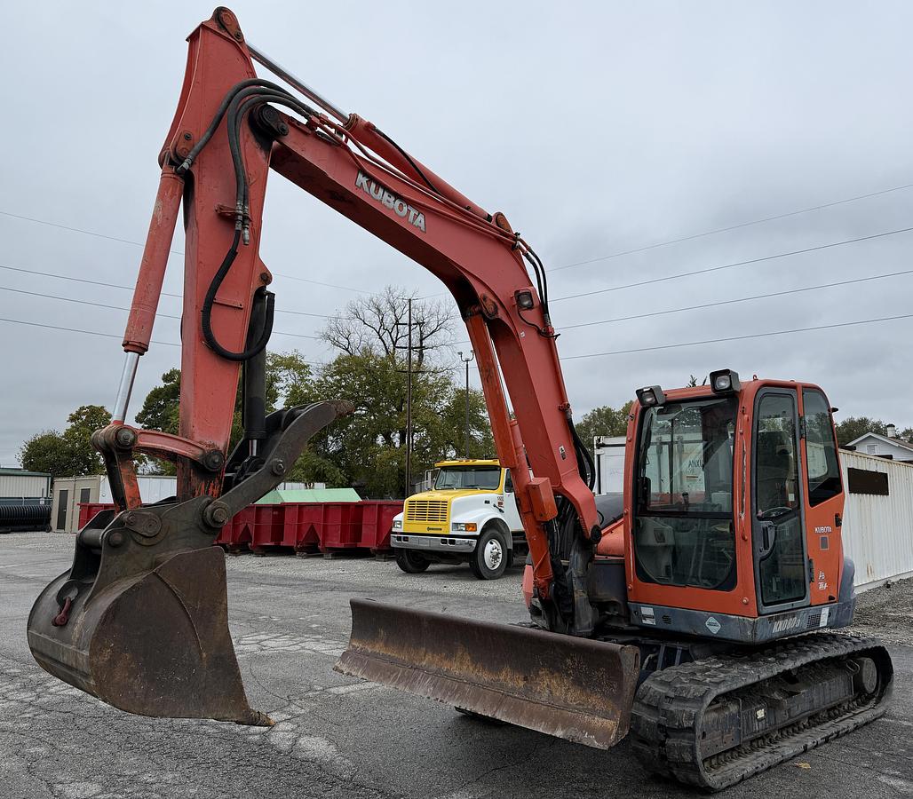 Used 2008 KUBOTA KX080-3