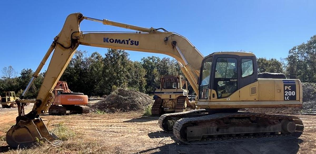 Used 2005 KOMATSU PC 200 LC-7L
