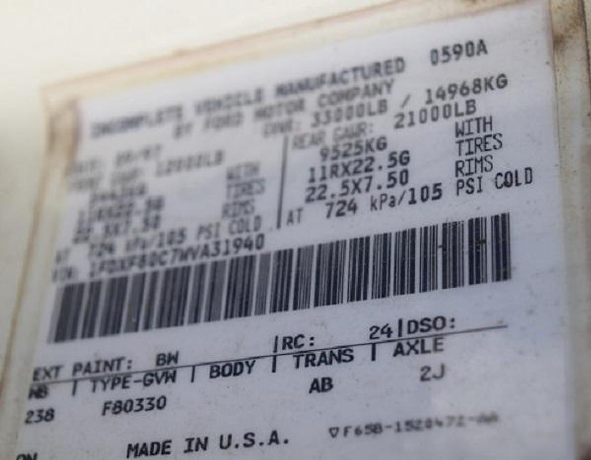 Used 1998 FORD L7000