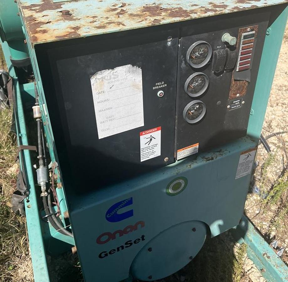 Used 1996 ONAN Gen Set 100 DGDB