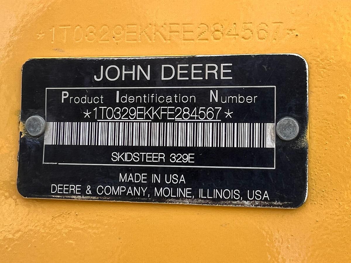 Used 2014 JOHN DEERE 329E