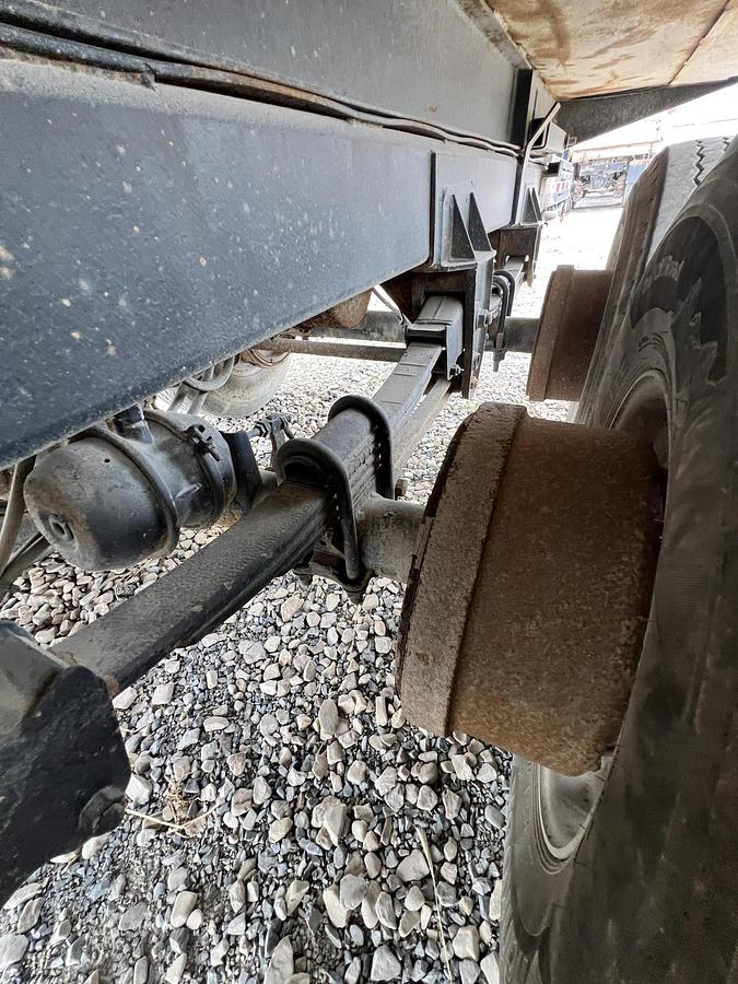 Used 1997 POWER-FLOW 16' Tri-Axle Dump Pup