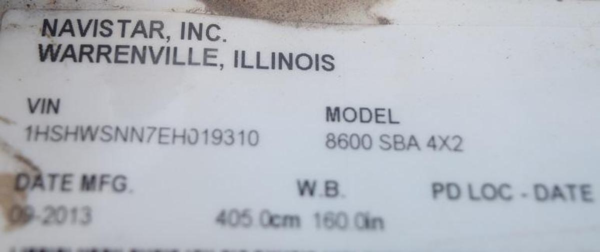 Used 2014 INTERNATIONAL TRANSTAR 8600