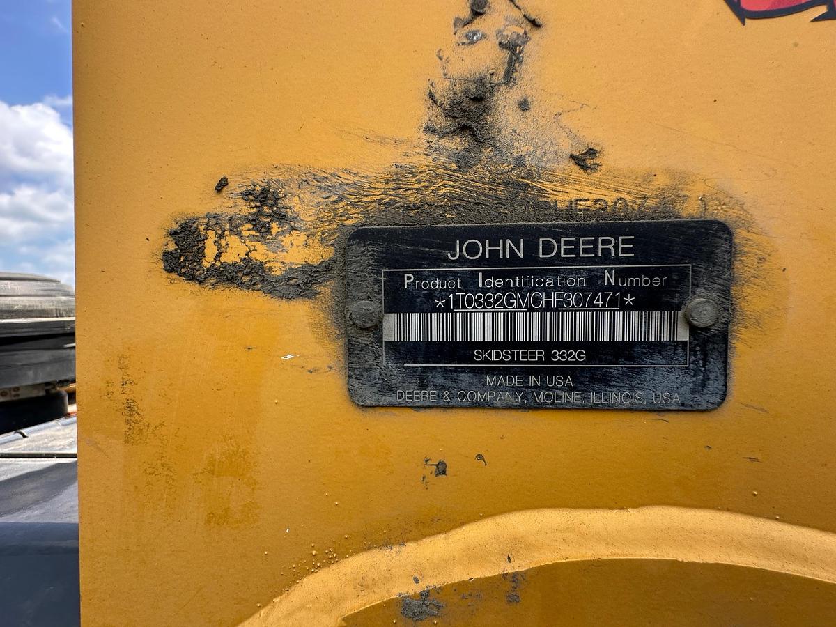 Used 2017 DEERE 332G