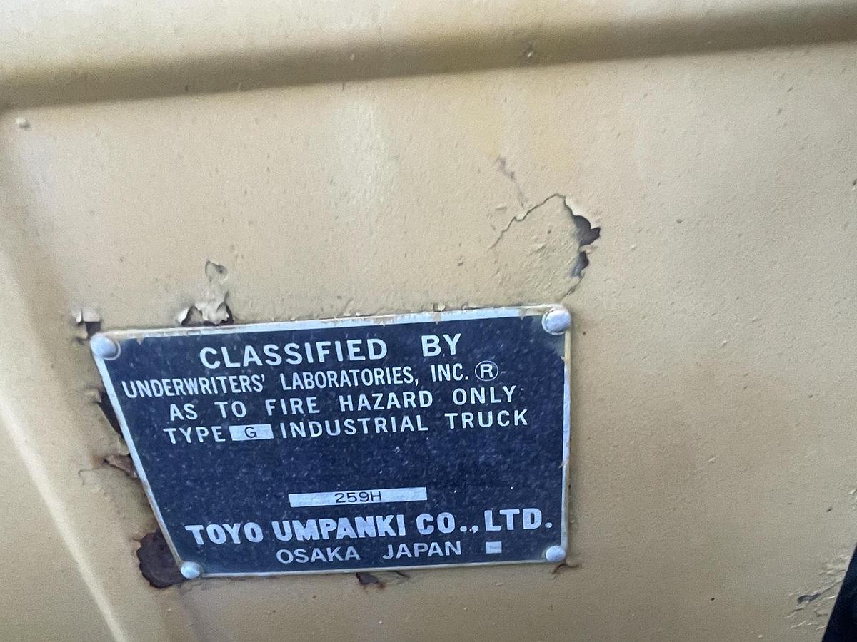 Used 1989 TCM FG25N2