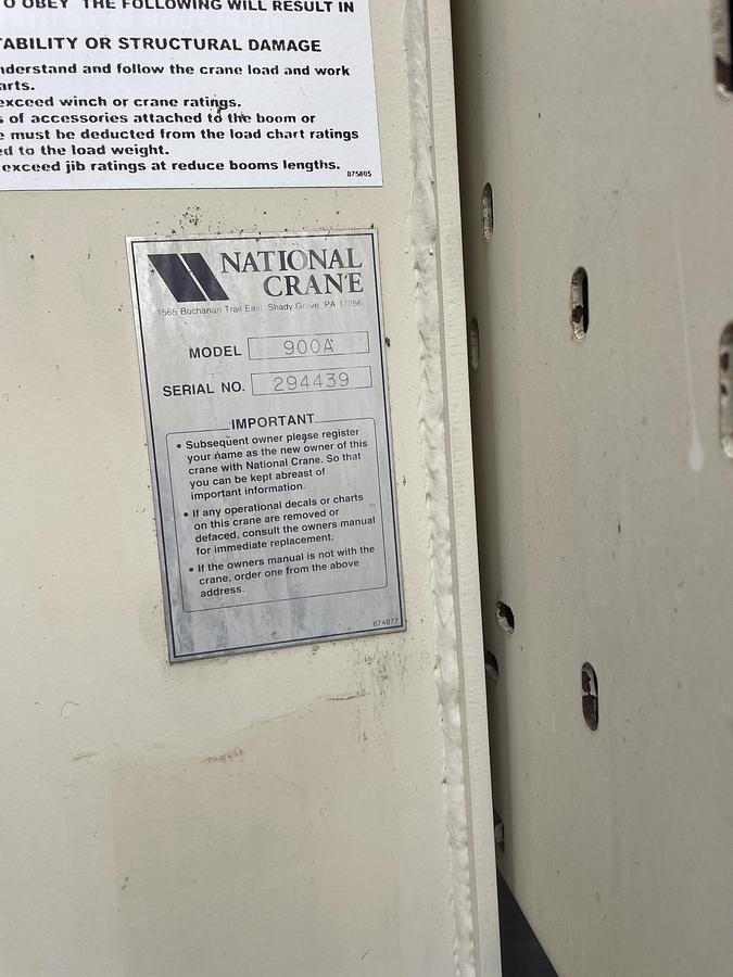 Used 2008 PETERBILT 365 Crane