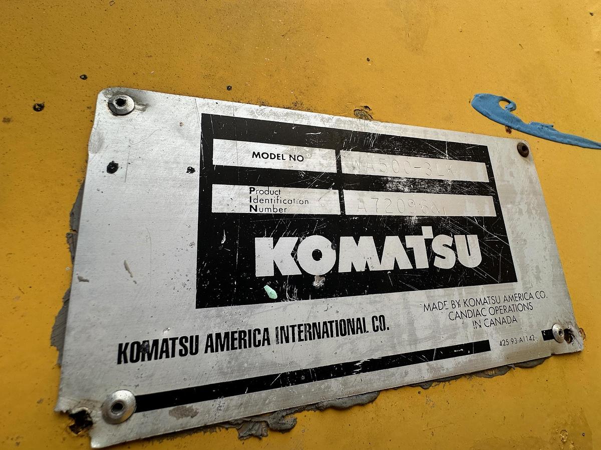 Used 2004 KOMATSU WA500-3