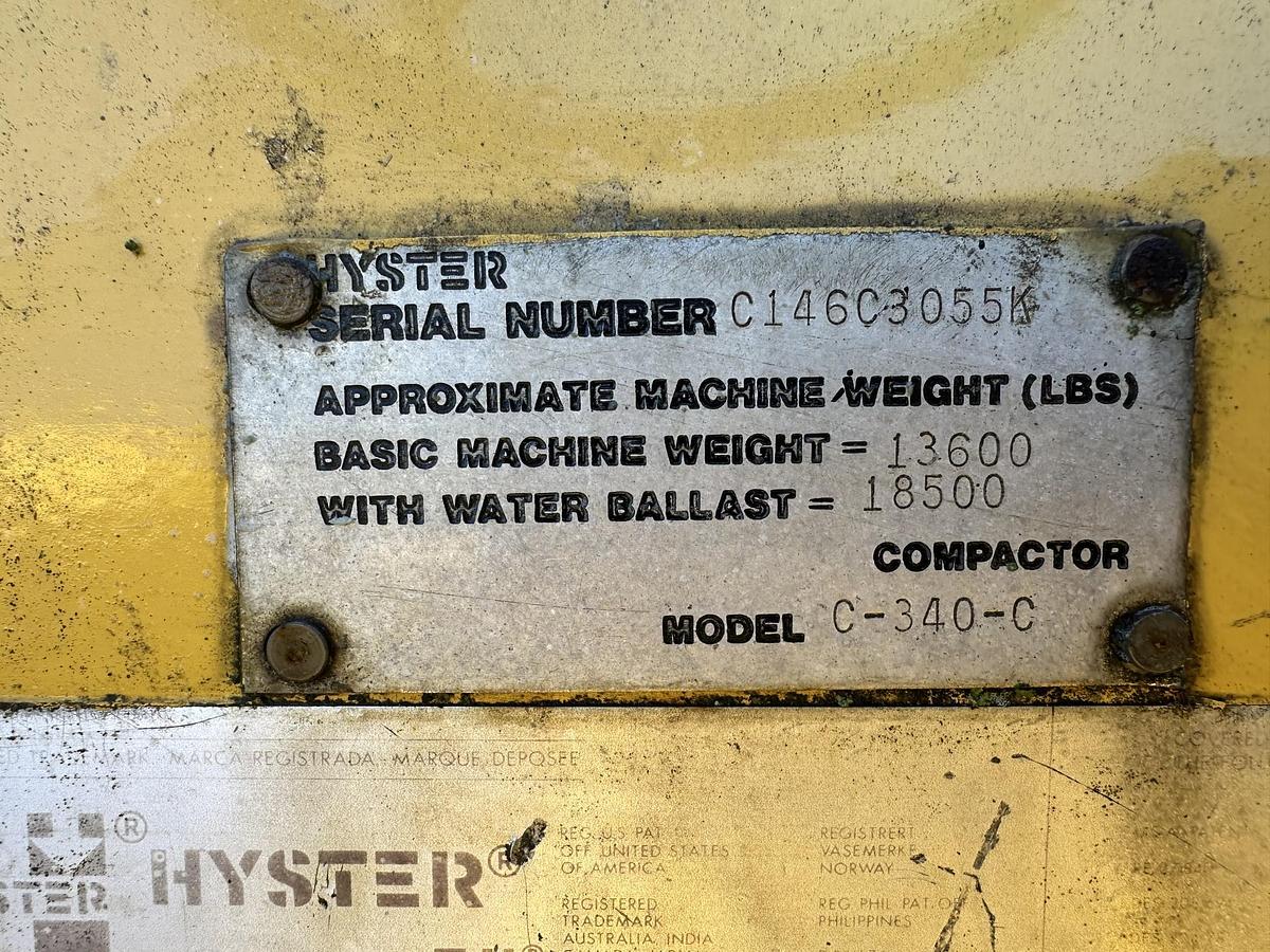 Used 1989 HYSTER C-340-C