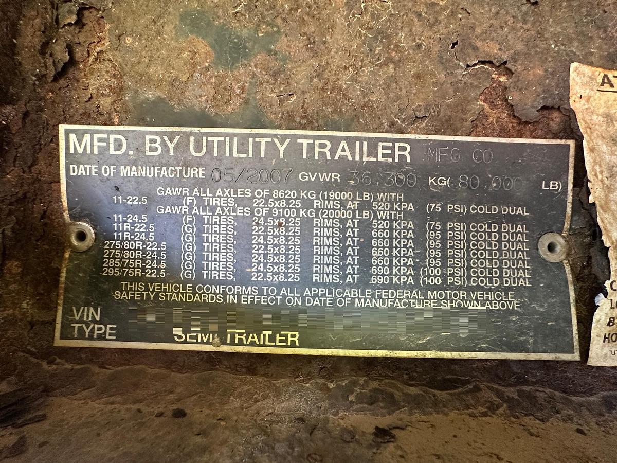 Used 2008 UTILITY 48'X102